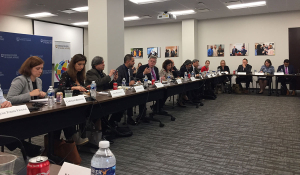 MPI hosted a stakeholder round table in Washington, D.C. on 29 October 2019. The round table was an opportunity to inform Department of Homeland Security personnel, Latin American government representatives, key academics and NGOs of the study.