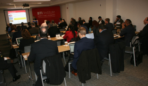 Over fifty representatives from academic institutions, federal service, non-profit think tanks, and private industry met at the Borders, Trade, and Immigration Institute 2017 Meeting and Showcase Monday, December 4, 2017 at American University.