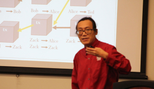 Dr. Larry Shi spoke at the 2019 BTI Institute Blockchain Brown Bag.